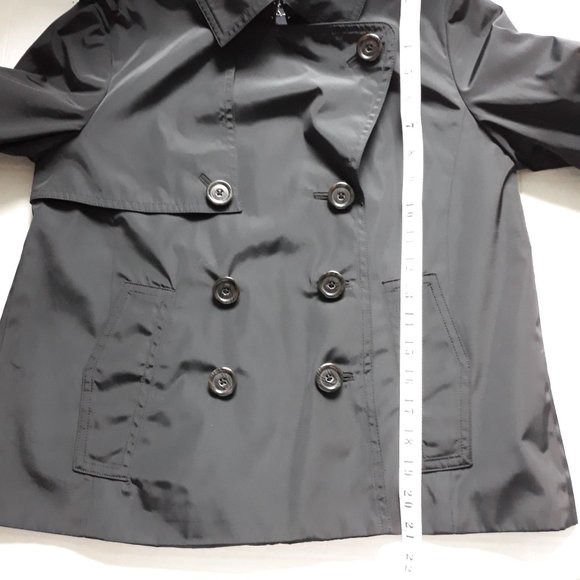 Banana Republic Clara Short Trench Coat Jacket szXS Classic Minimalist Old Money - Picture 7 of 11